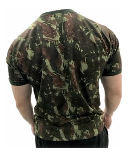 Kit 2 Camisetas Exército Brasileiro Camuflada Acampamento