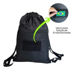 Mochila Saco Bolso Frontal Estudo Trabalho Academia Corrida