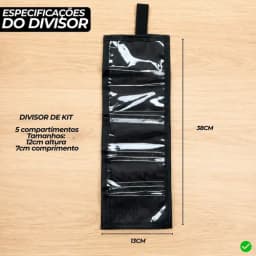 Kit Com 3 Potes + 3 Divisores Kit Militar Campo Básico Sd