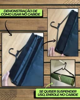 Organizador De Armário Compacto Porta Objetos De Pendurar