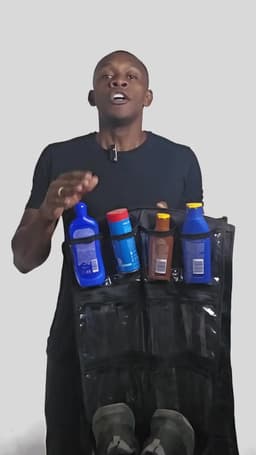 Organizador De Roupeiro Armário Porta Objeto+ Kit Instalação