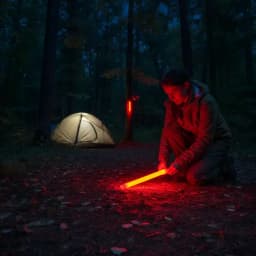 Cyalume Bastão Luminoso À Prova D Agua Duração Luz 8h/12h