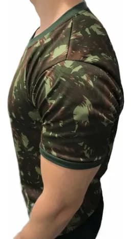 Camiseta Camuflada Exército Brasileiro- Alto Padrão